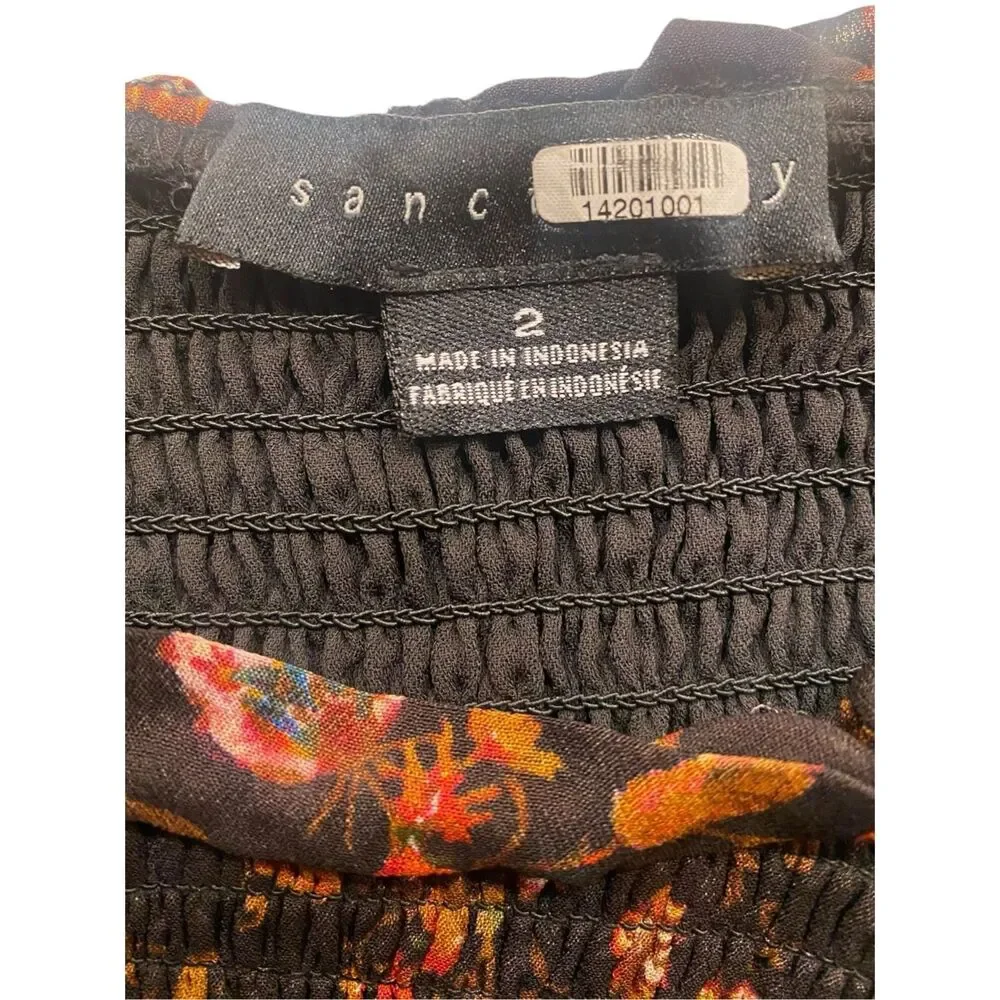 Sanctuary Printed‎ Run Wild Dress Size 2